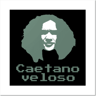 Caetano veloso ||| 70s pixel art Posters and Art